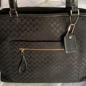 NWOT Liz Claiborne large black handbag